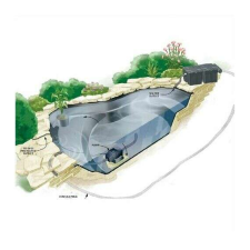  Jebao átfolyós szűrő UBF-25.000 + UV-C lámpa CW-36 akvárium vízszűrő