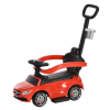 Jeździk gombjáró Mercedes 3in1, nagy piros gyerekautó