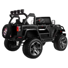 JEEP Monster Jeep elektromos kisautó 4*4 - fekete színben elektromos járgány