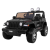JEEP Wrangler Rubicon elektromos autó, 4x4 12V, LED, 3 sebesség, fekete