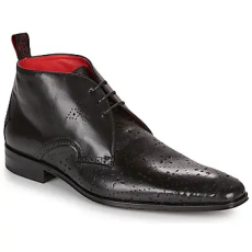 Jeffery-West Oxford cipők SCARFACE Fekete 46