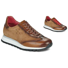 Jeffery-West Rövid szárú edzőcipők MORGAN TOLEDO CASTANO TAN CAMEL SUEDE Barna 45