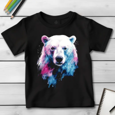  Jegesmedve póló (Gyerek)(Színes 2)