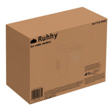  Jégkockakészítő gép fekete - 2l jégdaráló, jégkockakészítő