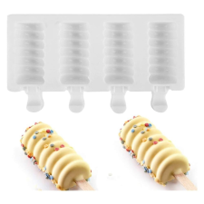  Jégkrém készítő szilikon forma, spirál 13x19cm - Jégkrém készítő sütés és főzés