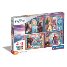 Jégvarázs Disney Jégvarázs 4 az 1-ben kirakó gyerekeknek- Clementoni puzzle, kirakós