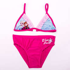  Jégvarázs kislány fürdőruha - kétrészes fürdőruha - pink - 122