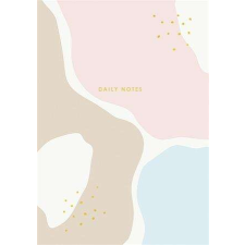  Jegyzetfüzet, kockás, A4, 80 lap, keményfedeles, SHKOLYARYK "Daily notes", vegyes füzet