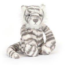 Jellycat plüss fehér tigris - Bashful Snow Tiger Original plüssfigura