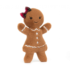 Jellycat Ruby plüss mézeskalács lány- kicsi - Jolly Gingerbread Ruby Small plüssfigura
