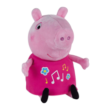 Jemini Plus zenés játék 25 cm-es Peppa malac lámpákkal plüssfigura