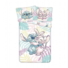 Jerry Fabrics  Ágyneműhuzat - Lilo és Stitch, 140×200 + 70×90 cm (01205-LILOALEAVEA) lakástextília