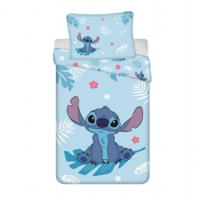 Jerry Fabrics Lilo a Stitch Blue 140 × 200, 70 × 90 cm lakástextília