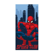 Jerry Fabrics Pókember törölköző fürdőlepedő city 70x140cm lakástextília