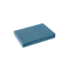  Jersey pamut gumis lepedő Kék 240x220 cm +30 cm