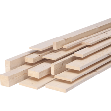 JEWE GYALULT FENYŐ NÉGYSZÖGLÉC 34X44MM 240CM építőanyag