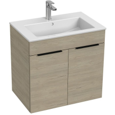 Jika Cube mosdó szekrénnyel 64 cm kőris H4536011765141 fürdőkellék