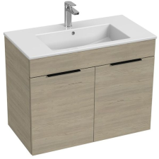 Jika Cube mosdó szekrénnyel 79 cm kőris H4537521765141 fürdőkellék