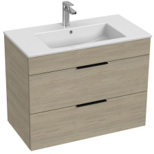 Jika Cube mosdó szekrénnyel 79 cm kőris H4537621765141 fürdőkellék