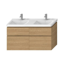 Jika Cubito Pure alsószekrény a 130 cm-es mosdóhoz, tölgy H40J4274025191 fürdőszoba bútor