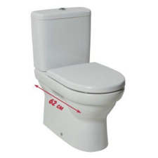  Jika Tigo mélyöblítésÖť, VARIO kifolyású, fehér, monoblokkos WC csésze (8242160000001) fürdőkellék