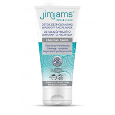 Jimjams Pure & Clear Detox mélytisztító lemosható arcmaszk, 75ml arcpakolás, arcmaszk