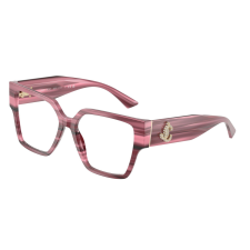 Jimmy Choo JC3032B 5064 Striped Cranberry Demo Lens szemüveg szemüvegkeret