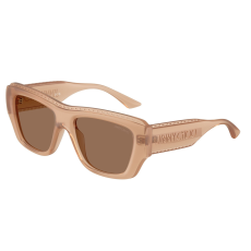 Jimmy Choo JC6003U 509173 Transparent Tan Dark Brown napszemüveg