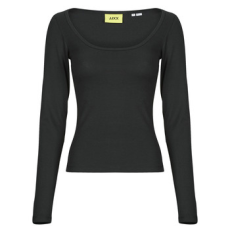 JJXX Hosszú ujjú pólók JXSTAR LS U NECK TOP Fekete EU S