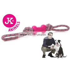 Jk Animals Fogtisztító Kötél-Gumi Játék Kutyáknak 32Cm (45998) Pink játék kutyáknak