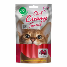  JK Animals | Rákkrémes jutalomfalat macskák számára – 5 x 15 g (75 g) jutalomfalat macskáknak