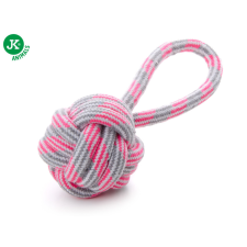 Jk Animals Tartós Fogtisztító Füles Kötéllabda Játék 9Cm (45995-2) játék kutyáknak