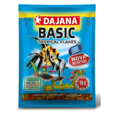 JK | DAJANA-TROPICA basic | Lemezes haltáp zacskós - 10 g haleledel