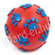  JK Játék gumilabda sípoló, tappancsos 8cm 46333 játék kutyáknak