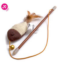 JK | pamut játék hal pálcán 18cm játék macskáknak