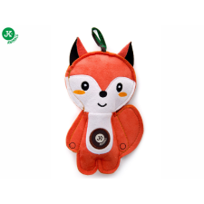 JK | Róka, csipogó játék textilből - 19 cm játék kutyáknak