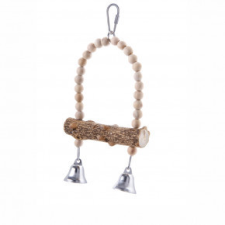  JK természetes hinta, fajáték madaraknak 23cm 22416 játék madaraknak