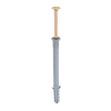 Jkh BEÜTŐS TIPLI + CSAVARSZEG 6X80MM