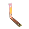 Jkh SZÉKSZEGLETVAS ERŐS 100 X 100 X 20/4 MM