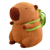 JM Capybara plüss levehető teknős hátizsákkal 45cm
