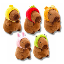 JM Capybara plüss - sapkában 25 cm mágneses építőjáték
