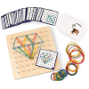 JM Fa Geotábla Kreatív Oktatasi Játék 18*18cm
