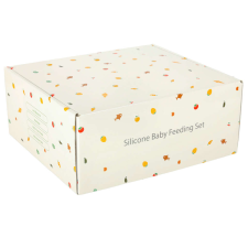 JM Gyermek szilikon edények mókus sötét nem babaétkészlet