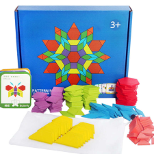 JM Montessori Színes alakú puzzle 180db puzzle, kirakós