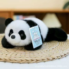 JM Plüss panda maci Játék 20cm plüssfigura