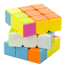 JM Rubik kocka 3 x 3 x 3 klasszikus logikai játék kreatív és készségfejlesztő
