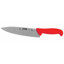 JMB szakácskés 200mm pengével piros kés és bárd