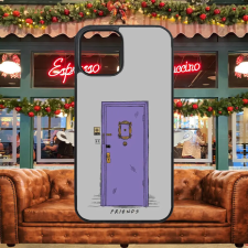  Jóbarátok - Lila ajtó - iPhone tok tok és táska