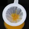  Joghurt, Tejszűrő - Szója, Tea, Kávé Hálós Szűrő Tej- és Italfőzéshez - Nagy Zsinóros Hálóeszköz Mandulatejhez, Tartós Nylon Zsák