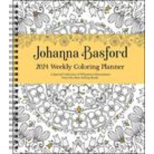  Johanna Basford 12-Month 2024 Coloring Weekly Planner Calendar – Johanna Basford naptár, kalendárium